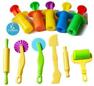 Caryko Set of 11 PCS Smart Dough Tools Kit with Models and Moulds  Dough Extrude