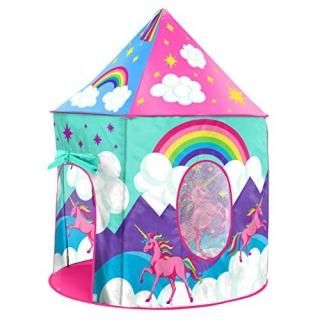 Unicorn tent - Unicorn Tent for Girls - Unicorn Pop Up Kids Tent w/ Unicorn Head