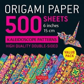Origami Paper 500 sheets Kaleidoscope Patterns 6 15 cm Tuttle Origami Paper High
