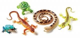 Learning Resources Jumbo Reptiles & Amphibians Tortoise Gecko Snake Iguana and T