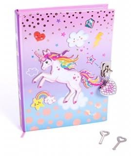 Diary with Lock - Unicorn - Learning Fun by Hot Focus