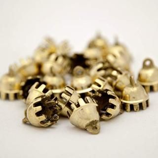 Dozen .8-1H Mini Brass Claw Bells