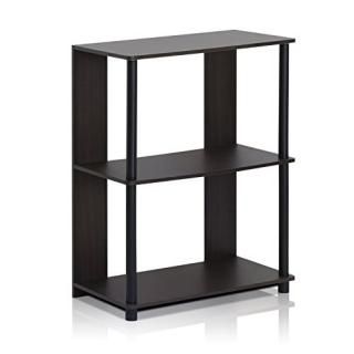 FURINNO Jaya Simple Design Bookcase Walnut 141