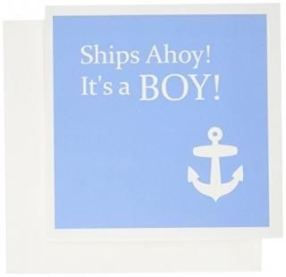 InspirationzStore??Ships Ahoy Its a Boy??Υ٥ӡ??饤ȥѥ֥롼withۥ磻ȥ󥫡ơ?