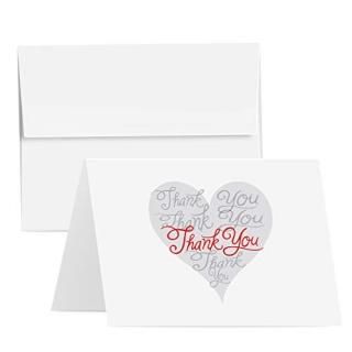 Happy Valentines Day Greeting Thank You Cards and Envelopes Beautiful and Roman