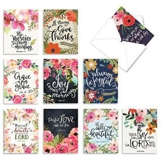 Blessings Thank You桼⥢ 10 Assorted Blank Note Cards M6634OCB