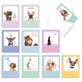 & DoodlesꥹޥThank You桼⥢Greeting Card 10 Assorted Blank Note Cards SKUM6582O