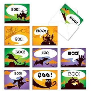 boo-tifulΡȥϥ󥸥硼ѻ楫 10 Assorted Blank Note Cards M6688HWB