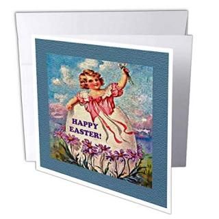 Sandy Mertensơ??Girl In Eggƥ??꡼ƥ󥰥 Set of 6 Greeting Cards