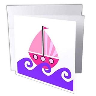 Janna Salak DesignsץȤȥѥ??Little Girl Cuteԥ󥯥å??꡼ƥ󥰥 Set of 6 Greeti