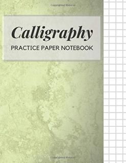 Calligraphy Practice Paper Notebook Blank Hand Lettering Calligraphy Practice Bo