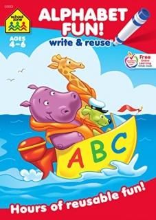Alphabet Fun Write & Reuse Ages 4-6