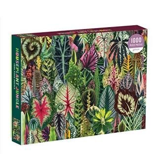 Galison Houseplant Jungle Jigsaw Puzzle for Adults Multicolor 1000 Pieces