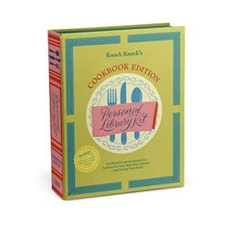 Knock Knock Cookbook Edition Personal Library Kit & Gift for Book Lovers - Card 