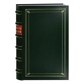 Pioneer Photo 204-Pocket Ring Bound Photo Album for 4 by 6-Inch Prints Hunter Gr