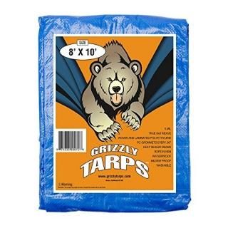 Grizzly Tarps 10?x 14?Feet֥롼ޥŪɿݥTarpС5?Mil 8?X 8 8'X10' tarp8x10 1
