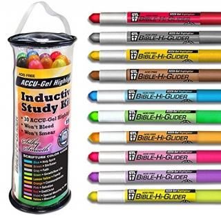 Accu-Gel Inductive Study Kit 10 Colors W/Case