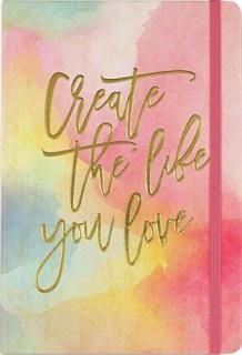 Watercolor Sunset Dot Matrix Notebook Bullet Journal