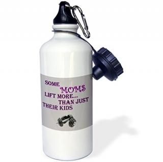 3dRose moms lift more than just their kids. Gym sexy Saying-Sports Water Bottle 