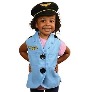Toddler Dress-Up Vests & Hats Pilot
