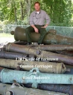1781 Siege of Yorktown Cannon Carriages
