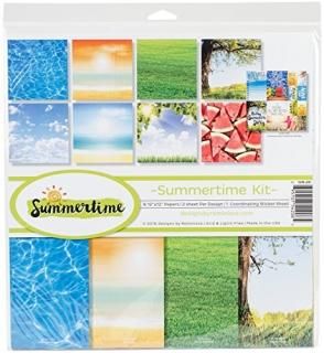 Reminisce Summertime Scrapbook Collection Kit