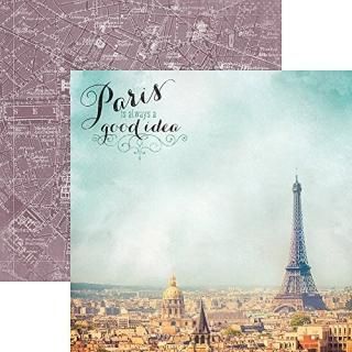 Paper House Productions P-2064E Paris is Always a Good Idea France Double-Sided 