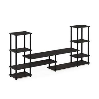 FURINNO Turn-N-Tube Grand Entertainment Center Espresso/Black 141
