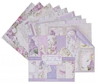 SBBL21 Stamperia Double-Sided Paper Pad 30cm x 30cm 10/Pkg-Lilac 10 Designs/1 Ea