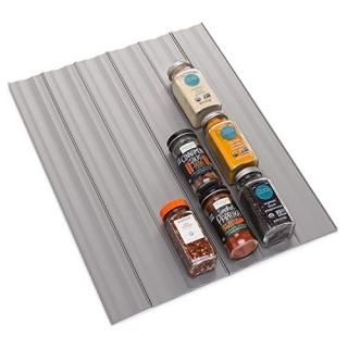 YouCopia SpiceLiner Spice Drawer Liner 10ft Roll Gray