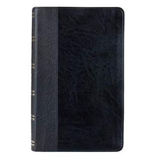 KJV Giant Print Lux-Leather 2-Tone Black