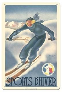 ѥե祢 󥿡 ݡ ѥ  ǥƥ ơݥ 른塦 c1987 ץ 8 x 12 in Tin