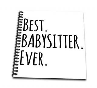 3dRose db_151476_2 Best Babysitter Ever Ҷѥߥե Ҷε֥åΤȤ꤬Ȥޤ 