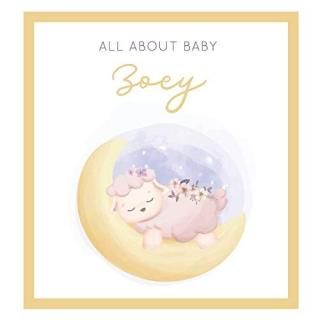 All About Baby Zoey The Perfect Personalized Keepsake Journal for Baby's First Y