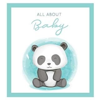 All About Baby Modern Baby Book The Perfect Personalized Keepsake Journal for Ba