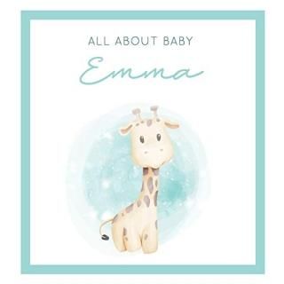 All About Baby Emma The Perfect Personalized Keepsake Journal for Baby's First Y