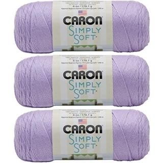 Caron Simply Soft Yarn Solids 3-Pack Orchid H97003-9717