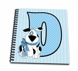 Doreen Erhardt Baby Monograms??Dϸǥ֥롼forܡ٥ӡȥåΥD in Polka Dot Prints??