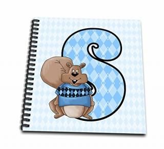 Doreen Erhardt Baby Monograms??Sfor Squirrel in֥롼for Boys٥ӡȥåΥS in