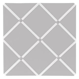 Solid Grey Fabric Memory/Memo Photo Bulletin Board