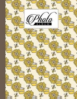Photo Album Honey and Bee Photo Album Large Photo Albums with Writing Space Memo