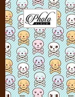 Photo Album Cute Skulls Photo Album Large Photo Albums with Writing Space Memo E