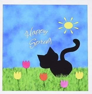 Charlyn Woodruff??CW Designs Holidays??Spring??塼ȥ֥åKitty Cat Colorful Tulips