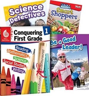 Conquering First Grade 4-book Set Learn-at-home