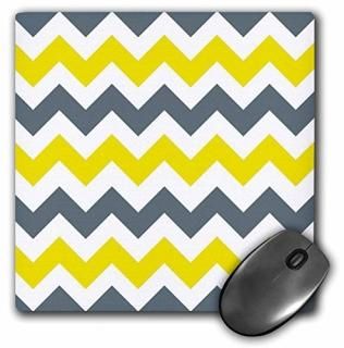 3drose LLC 8?x 8?x 0.25ޥѥåɡ֥롼졼ۥ磻Chevrons??MP 181617?_ 1?