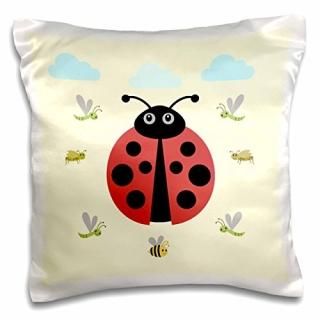 3dRose pc_212031_1 ƤȤǥ󡢻Ҷ - С 16 x 16