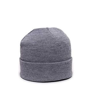 Grey - Outdoor Cap Knit Watch Cap with Cuff