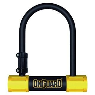 OnGuard Bulldog Mini U-Lock Black 3.55 x 5.52-Inch