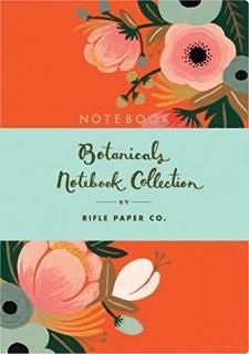 Botanicals Notebook Collection Floral Notebook Sets Diary Notebooks Paperback No