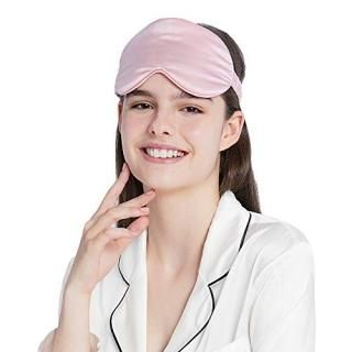 Mommesilk Luxury Silk Sleep Mask 100% 22 Momme Mulberry Silk Eye Mask with Elast